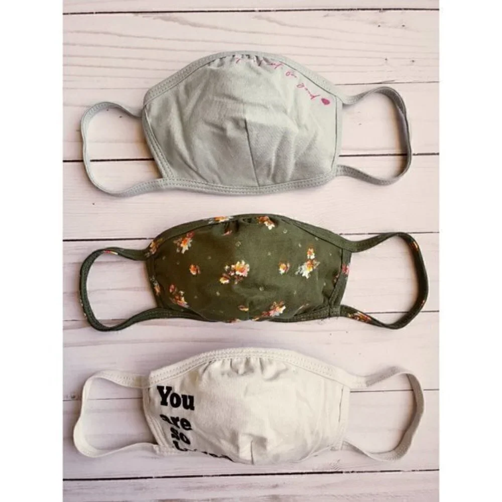 Altar'd State Cloth Face Masks Pack of 3 NWT